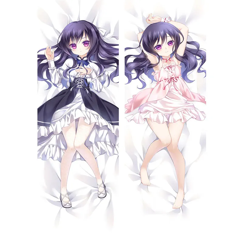Двусторонняя Подушка с принтом Аниме Dakimakura Girl обнимающая Чехол|Наволочка| |