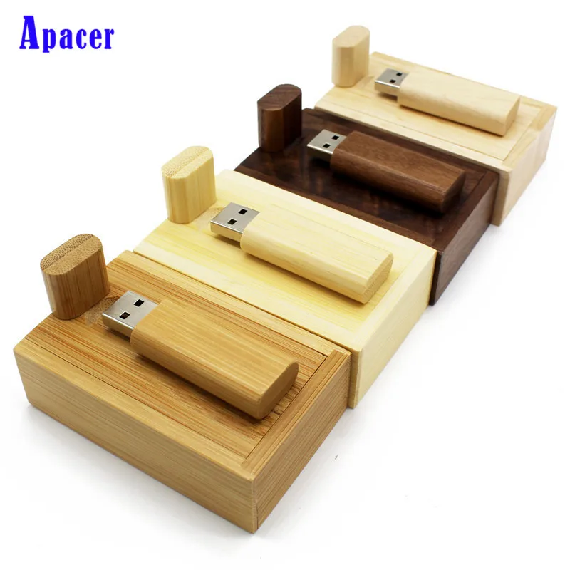 

Apacer wood usb flash drive16gb 32gb penddrive 64gb gadget pen drive usb 2.0 LOGO usb