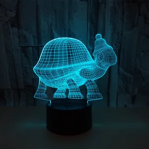 Image for New Tortoise 3d Light 7 color change Usb 3d Nightl 