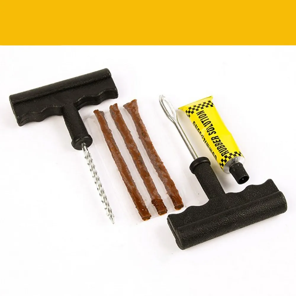 

Car Tire Repair Tool Professional 6 sets Tire motorcycle fast tire repair strips Tyre Puncture Plug Car Accessories