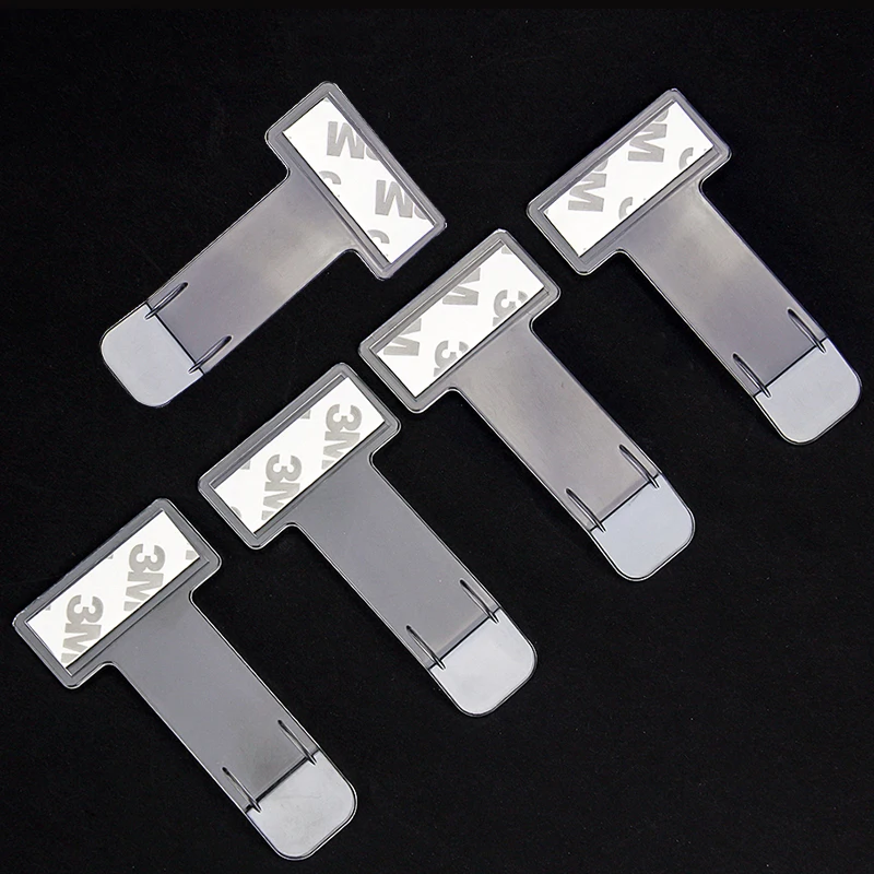Rovtop-Car-Ticket-Folders-Mini-T-shape-Transparent-Environmentally-Plastic-Ticket-Folder-Car-Holder-Mount-Car (2)