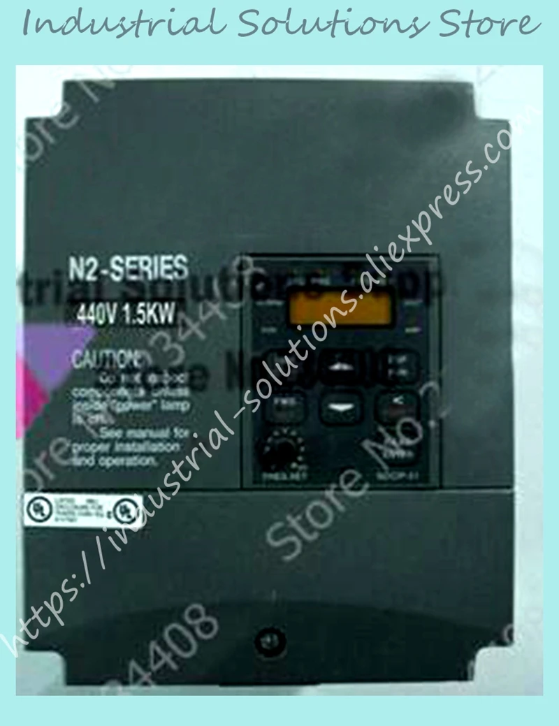 

Input 3Ph 380V Output 3 Ph Frequency Converter N2 N2-420-H3 Series Three Phase General 380~480V 32A 15KW 20HP 0.1~400Hz New