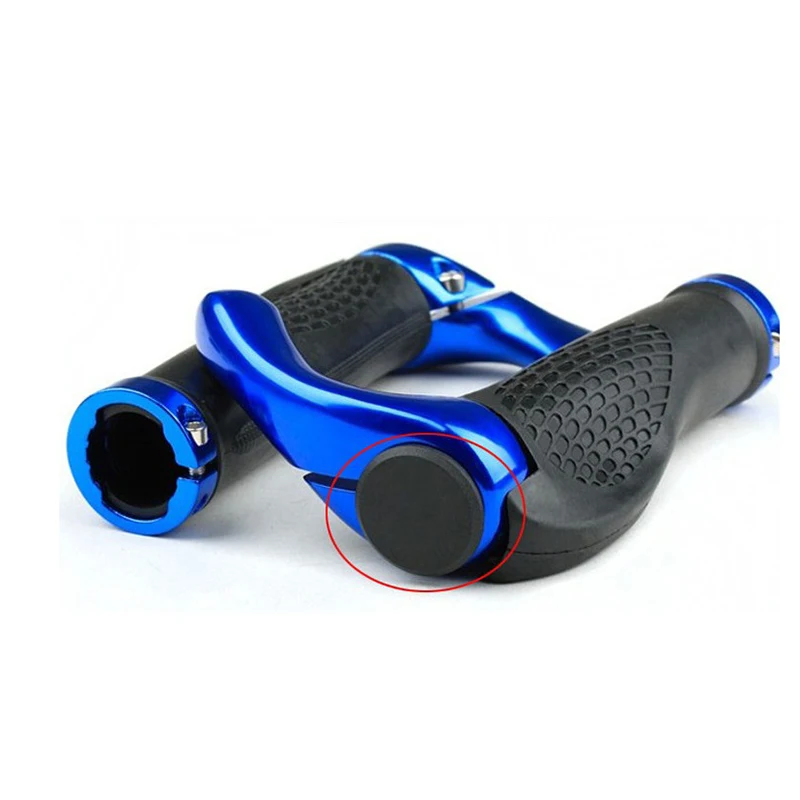 

Pair Bike Bicycle Plastic Handlebar Cap Plug Handle Bar Cap End Plugs