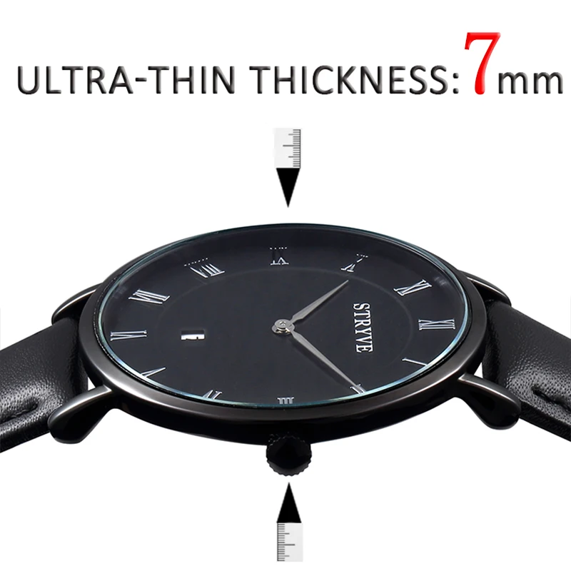 Simple Ultra-thin Watersproof Quartz Wrist Watch High Quality Leather Apan Movement Reloj Watch Calendar 7mm Thick Best Gifts Simple Ultra-thin Watersproof Quartz Wrist Watch High Quality Leather Apan Movement Reloj Watch Calendar 7mm Thick Best Gifts