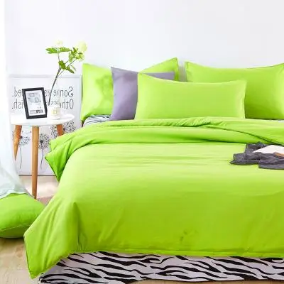 Fruit Green Bedding set 3/4pcs Duvet cover sets bed linen Bed sets include Duvet Cover Bed sheet Pillowcase Queen full twin size