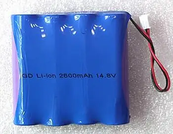 

Free ship 14.8v 18650-4s 2600mAh Li-ion rechargeable battery lithium ion battery