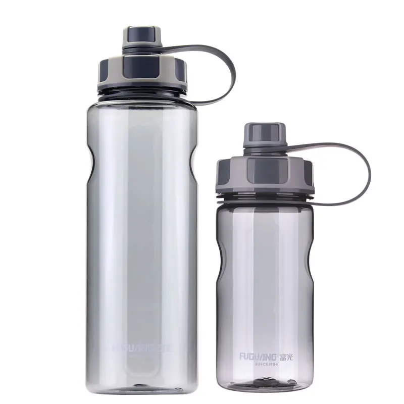 Bpa-free 2L sports travel outdoor equipped water bottle Creative portable large capacity Plastic space kettle with tea infuer