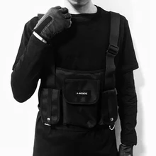 Chest rig waist bag streetwear functional tactical chest bag cross shoulder bags Second-class armored Mountaineering Bag Chest rig waist bag streetwear functional tactical chest bag cross shoulder bags Second-class armored Mountaineering Bag