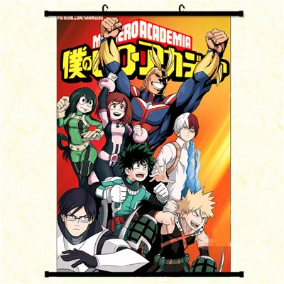 Anime Manga Boku No Hero Academia My Hero Academia Wall Scroll Painting 40x60 Picture Wallpaper Stickers Poster 001 Painting Calligraphy Aliexpress