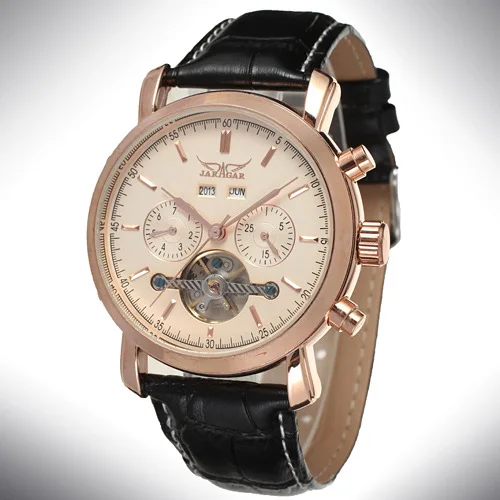 50pcs/lot Jargara13 Big Round Dial Charming Mechanical Watch For Men