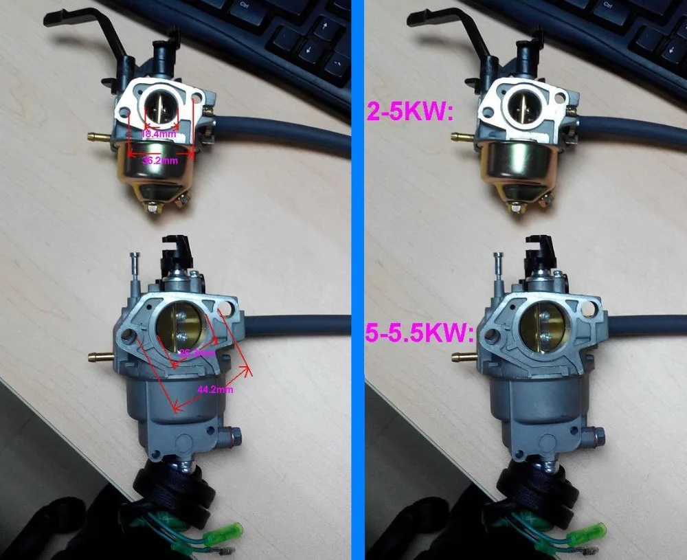 Пропан LPG набор для конверсии газа для 5KW-5.5KW Honda автомобильный бензиновый генератор цилиндров ECU комплекты Редуктор Аксессуары для инжекторных двигателей