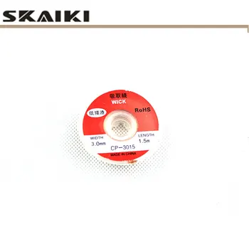

Free ship 1pcs 3.0mm width solder wire Low residue free cleaning tin wire 3015 for phone computer repair repair wire no clean