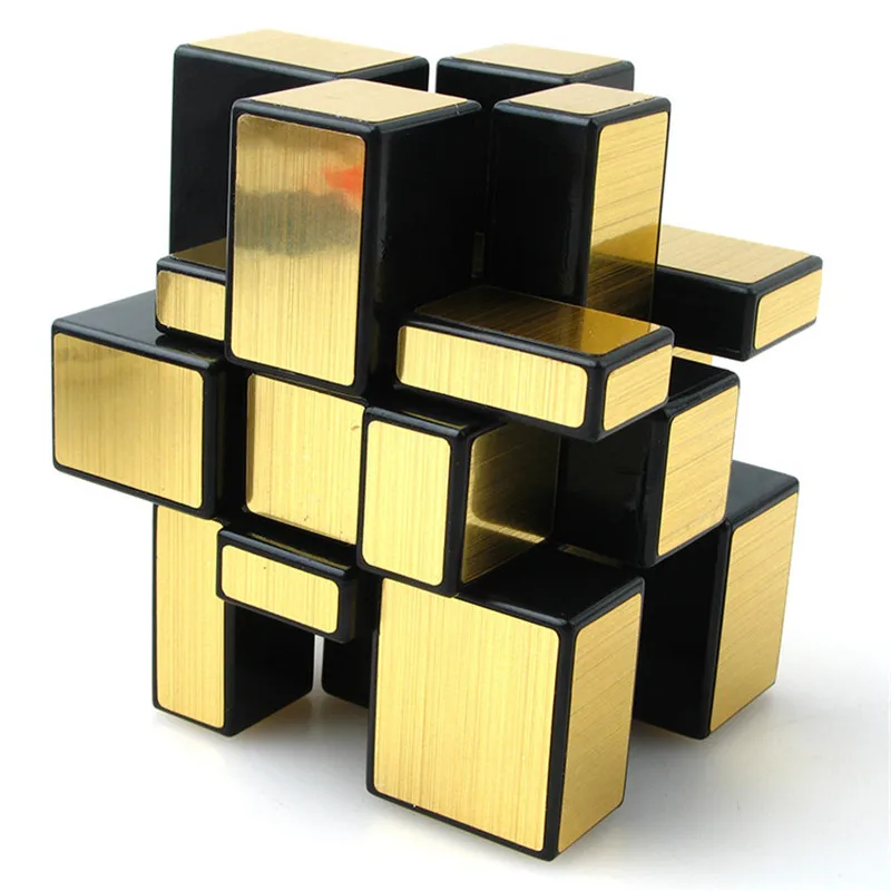 3 мм x 3x3 57 мм провода рисунок Стиль Литой покрытием Magic Cube вызов Подарки головоломки зеркальные кубики развивающие игрушки специальные игрушечные лошадки золото цвет