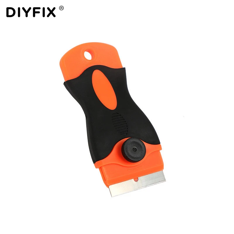 DIYFIX LOCA очиститель клея UV скребковый нож для телефона ЖК-дисплей Сенсорный экран следов клей для очистки набор инструментов для ремонта с 10 штук лезвий