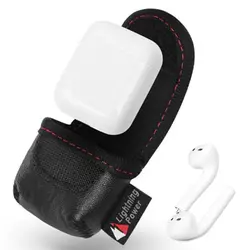 Для Apple для AirPods беспроводные Bluetooth наушники из искусственной кожи Защитная сумка анти-потерянная сумка для хранения (наушники в комплект не