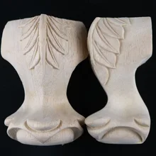 4 шт./лот, высота: 12x6 см, диван, журнальный столик, стол, шкаф, мебель из массива дерева, деревянный диван с резной отделкой, ножки