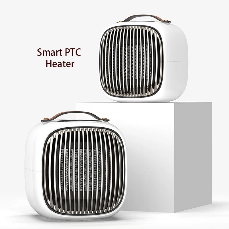 

PTC Mini Electric Handy Heater Hot Air Warm Fan Heater 3-Speed Adjustment Mute Student Dormitory Office Desktop Heater