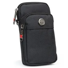 Высокое качество унисекс водонепроницаемый Оксфорд сотовый мобильный чехол для телефона Чехол кошелек карман мессенджер плечевой ремень Фанни поясная сумка крюк сумка