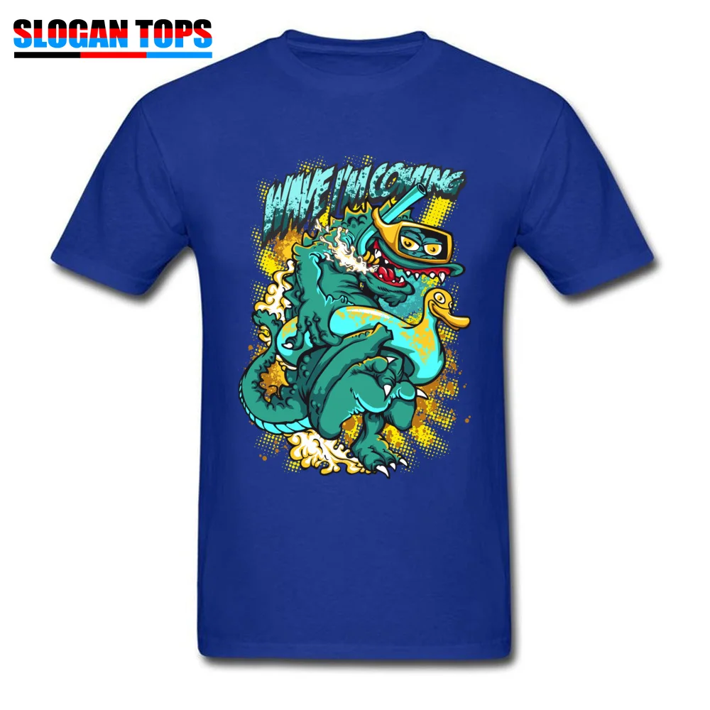 Newest Mens Top T-shirts Round Collar Short Sleeve 100% Cotton monster printing825yy Tops T Shirt Custom Sweatshirts monster printing825yy blue