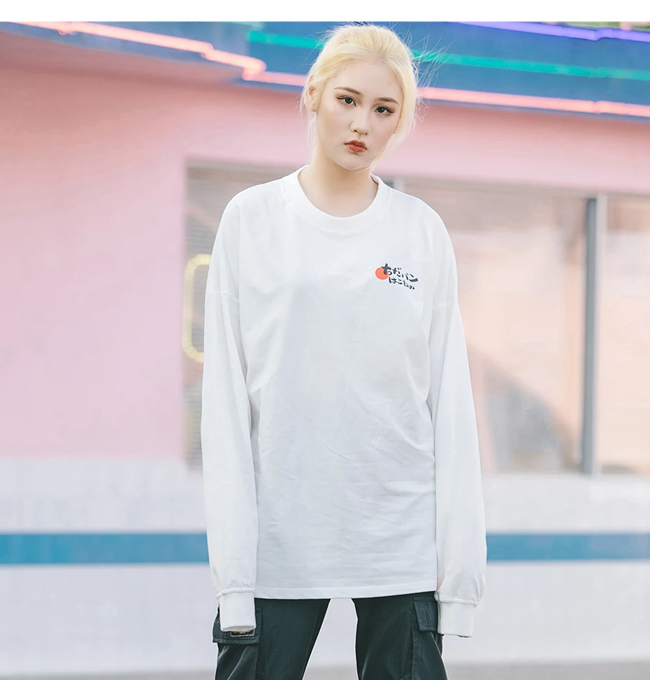 AELFRIC Harajuku футболки для мужчин и женщин с длинным рукавом 3d животный принт футболка в стиле хип-хоп Повседневная Уличная мода хлопок Футболка As114