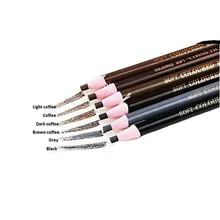 Микроблейдинг карандаш для бровей мягкий цветной карандаш водонепроницаемый маркер лайнер 6 цветов 12 шт инструменты для микроблейдинга
