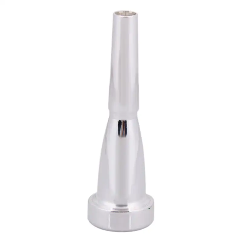 

Silver Plated Mega Rich Tone Trumpet Mouthpiece 7C Fits All Standard Trumpets