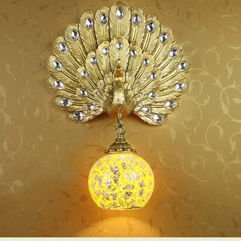 

led crystal wall lamp Wall lights luminaria home lighting living room modern wall light lampshade for bathroom