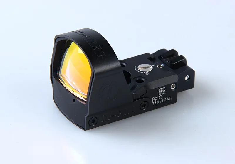 LP style DP Pro Red Dot Sight Airsoft Tactical Holographic sight mini red dot scope fits 1911  G17 G19 1913 for rifle scope (1)