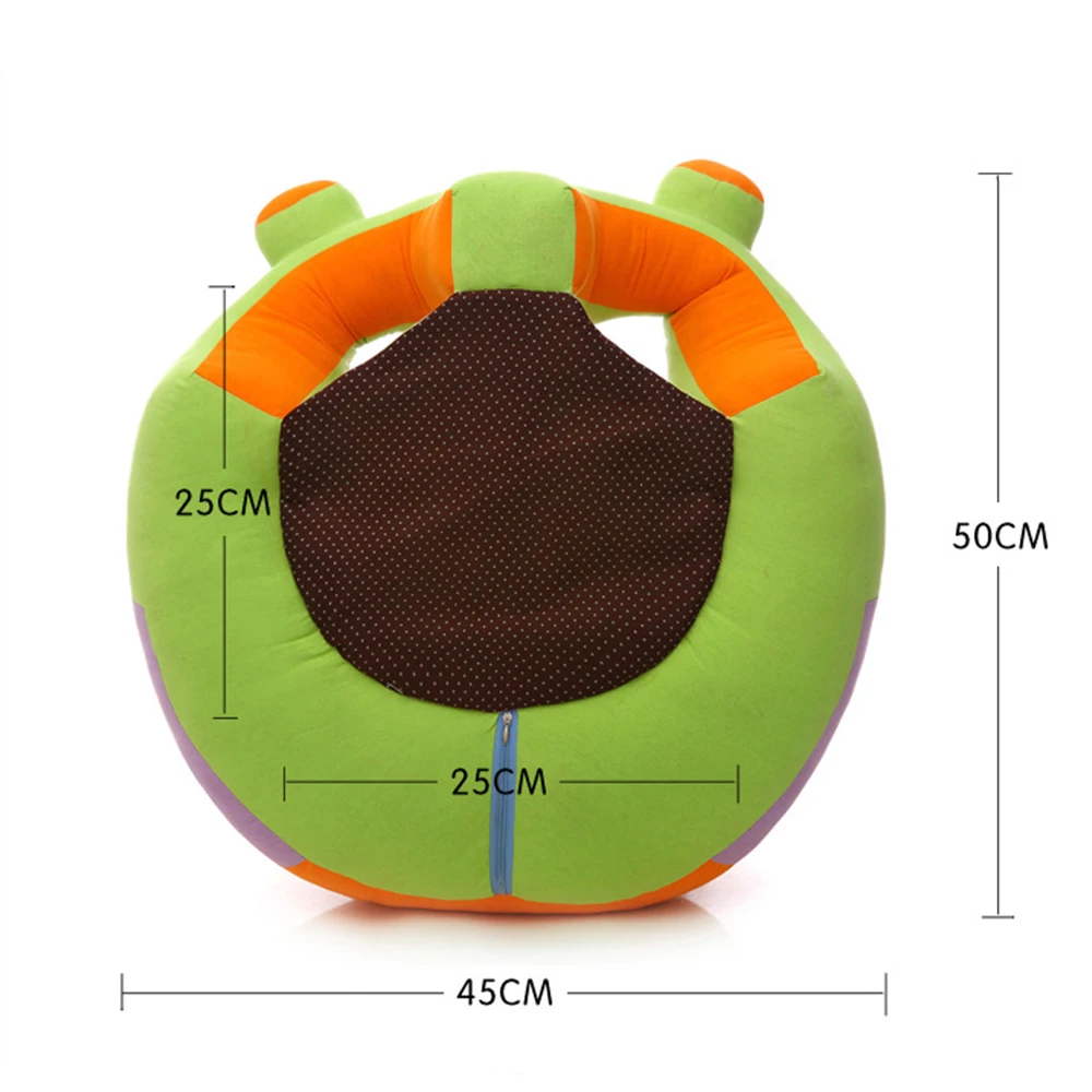Милый мультфильм большой ребенок поддержка сиденье детские сиденья диван сиденье хлопковый ПП наполнитель крышка младенец учится сидеть стул