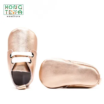 

New solid Genuine Leather Baby Moccasins Shoes lace up Baby Shoes soft sole Newborn oxford first walkers Infant baby boot