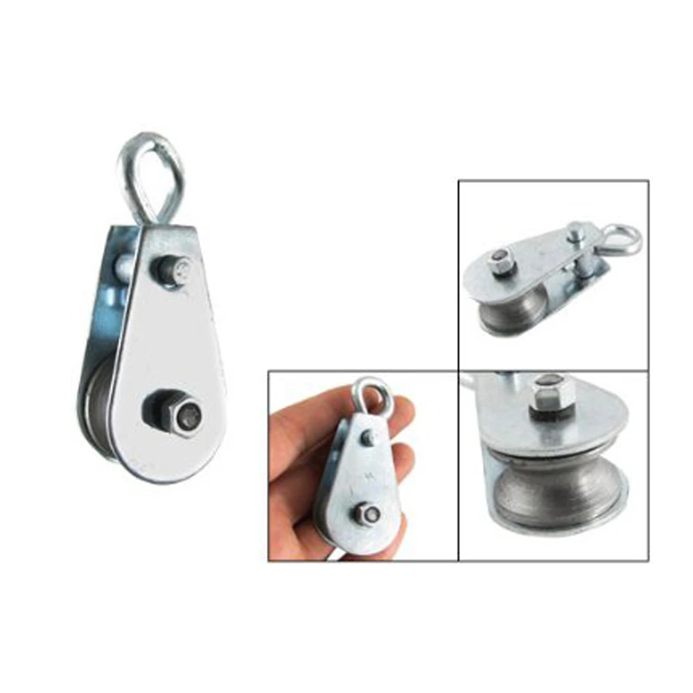 BMBY Hot Sale Single Swivel Lifting 0.3" Rope Pulley Roller Block
