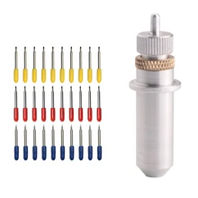 30pcs 30/45/60 Degree Vinyl Cutter Blades Knife + 1pc Holder for Roland Cutting Plotter 30pcs 30/45/60 Degree Vinyl Cutter Blades Knife + 1pc Holder for Roland Cutting Plotter