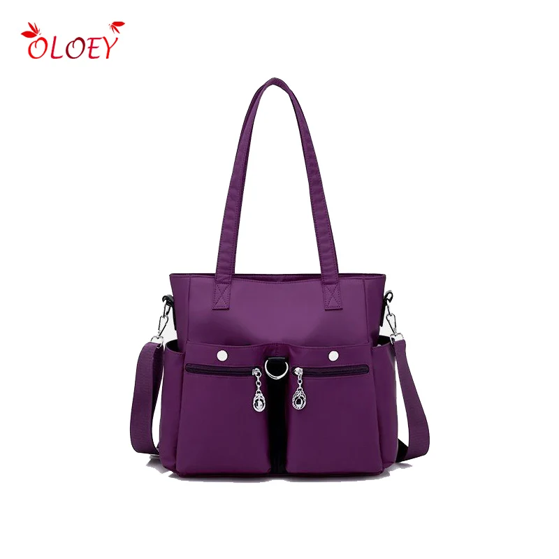 

Women Shoulder Bags Ladies Nylon Handbag Travel Casual Tote Beach Bag Leisure Original Waterproof Bags Bolsos Mujer Brand Bag