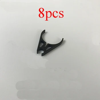 

Yuenhoang 8PCS D30 Aluminun Alloy Water Pipe Clamp 30mm to 8mm Drug Delivery Tubing Clip Fixed Wiring Clips for RC Plant UAV