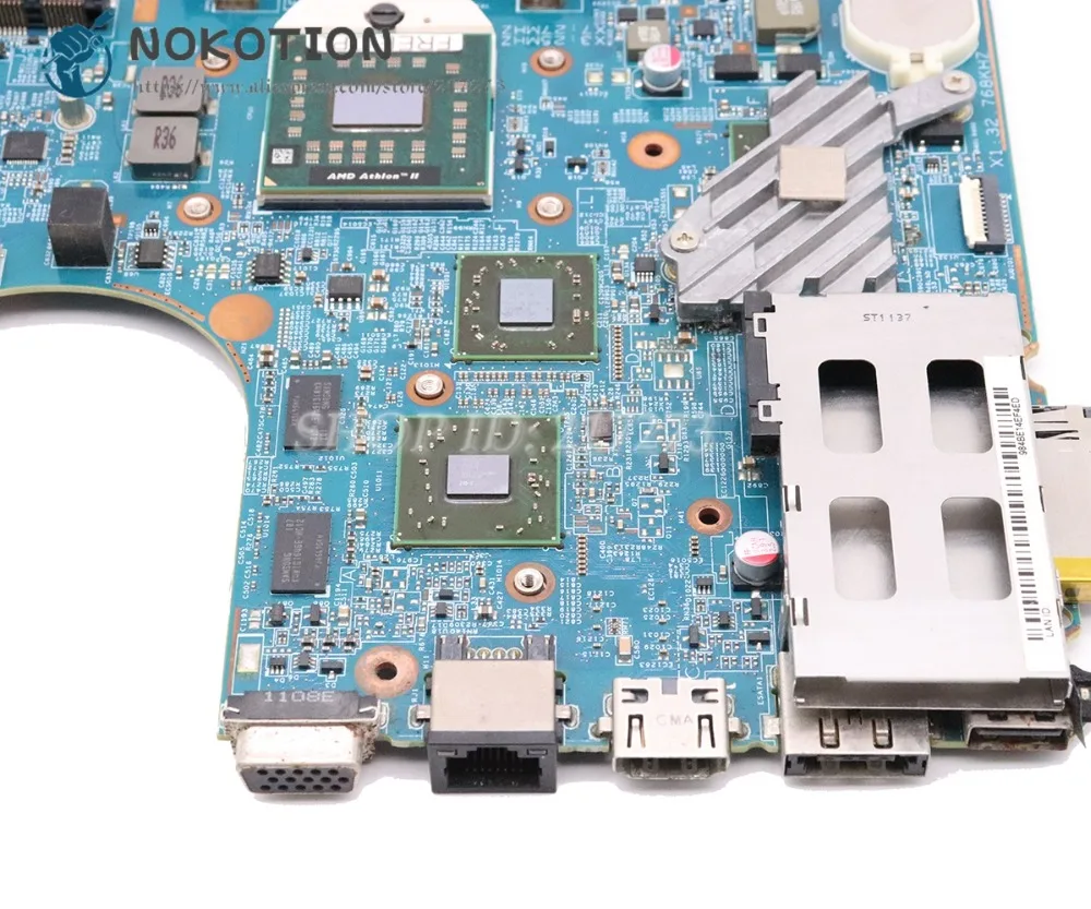 NOKOTION 613212-001 622587-001 для hp Probook 4525 s ноутбук материнская плата Гнездо S1 DDR3 HD 5470 Процессор