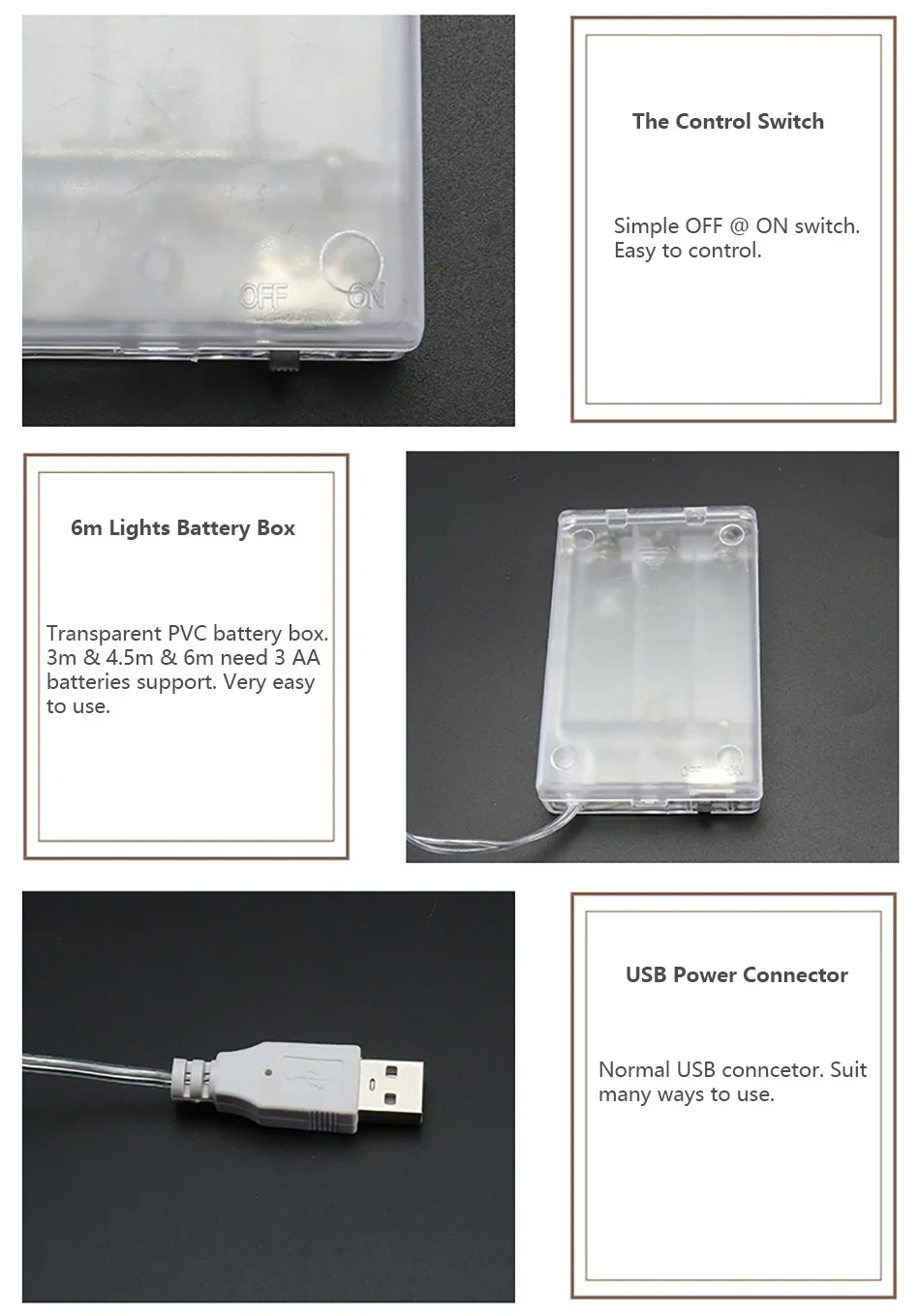 Waterproof LED Ball String Lamps 3