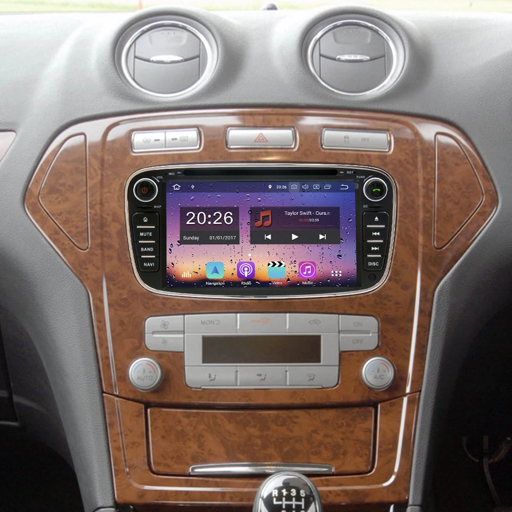 Flash Deal 7" IPS Pure Android 8.0 Car DVD Player For Ford Focus Galaxy Mondeo C-MAX S-MAX Kuga Car Radio With Bluetooth GPS Navigation 5 Flash Deal 7" IPS Pure Android 8.0 Car DVD Player For Ford Focus Galaxy Mondeo C-MAX S-MAX Kuga Car Radio With Bluetooth GPS Navigation 5