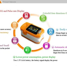 Lovego новое обновление задание сигналов тревоги! Польза для здоровья уход светодиодный Пальчиковый Пульсоксиметр кислорода в крови кислородом SpO2 оксигемометр насыщения прибор для взятия анализа крови