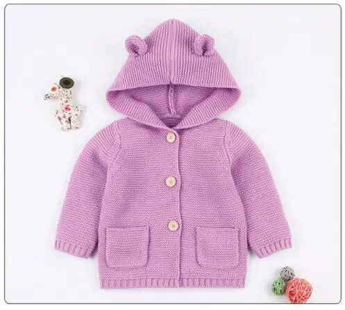 girls hooded cardigans