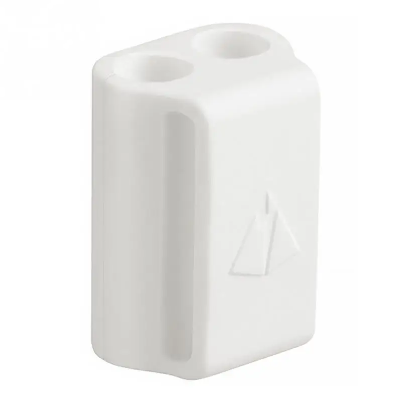 Гарнитура против потери силиконовый чехол-подставка для AirPods для Apple, коробка для хранения гарнитуры, защитные аксессуары для наушников - Цвет: White