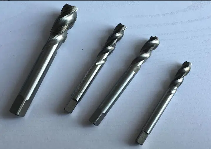 

Right Hand Spiral Fluted Taps M7*0.75 M7*1.0 mm Machine Hands Screw Tap HSS screw tap
