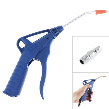

Luxury-type Short Nozzle Pneumatic Blowing Dust Gun with Press Type Switch and Bayonet Quick Connector for Home Decoration
