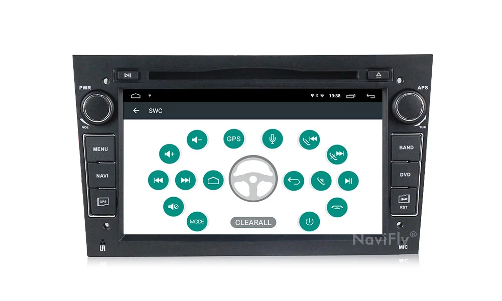Excellent New! 2din Android 9.1 Car dvd radio GPS Navigation For Opel Astra Vectra Antara Zafira Corsa car Multimedia player BT WIFI RDS 20