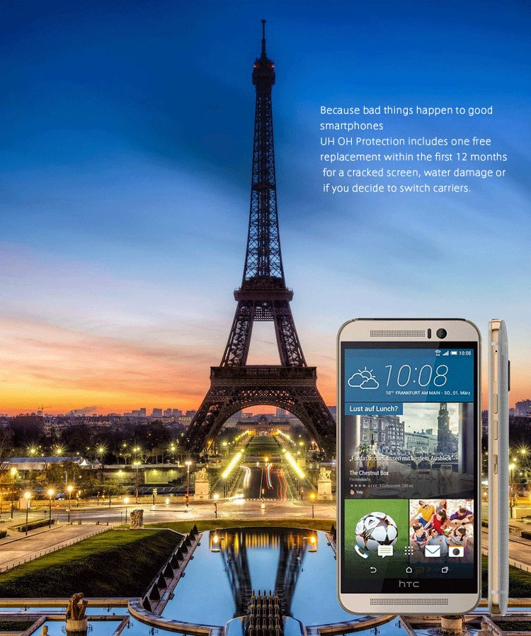 Лидер продаж htc один M9 (Verizon версия) LTE 4G мобильный телефон Snapdragon 810 Octa Core 3 ГБ Оперативная память 32 ГБ Встроенная память 5,0 "20MP Android-смартфон