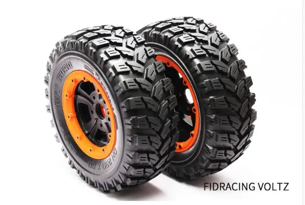 FID расширенное противоизносостойкое колесо + Шина для LOSI 5ive-t 5T DBXL-e dragon hammer v2.0 230x85