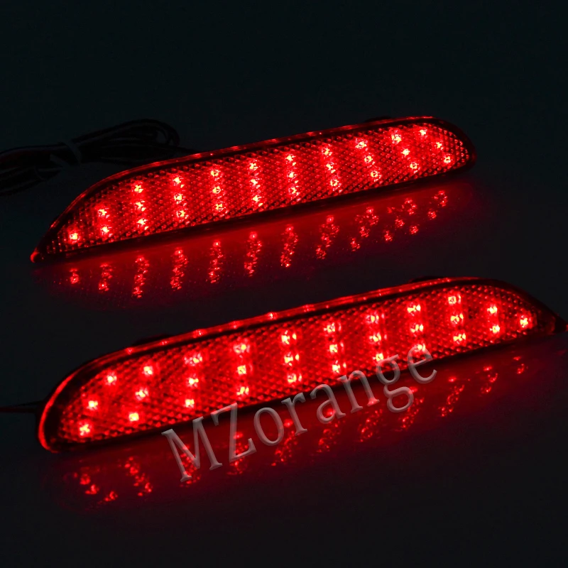 MZORANGE 2 шт. светодиодный задний бампер отражатели лампы для Nissan Leaf Pathfinder Rogue X-Trail x trail JX35 QX56 qashqai