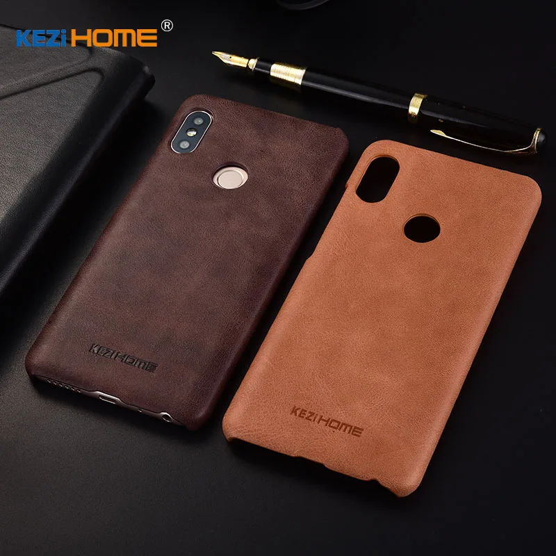 Для Xiaomi Redmi Note 5 Чехол KEZiHOME матовая натуральная кожа твердая задняя крышка чехол
