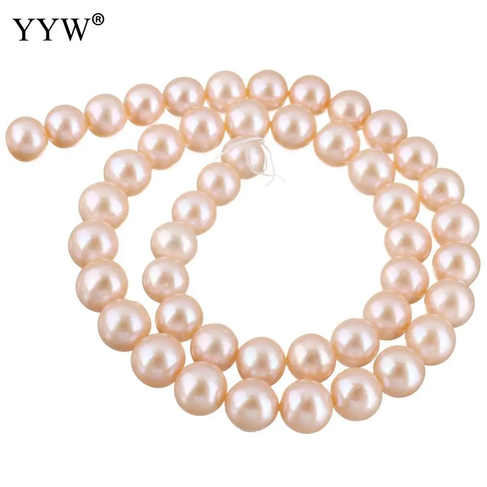 

Cultured Potato Freshwater Pearl Beads natural pink 9-10mm Approx 0.8mm 15.8 Inch Strand for DIY Jewelry Making Accessory