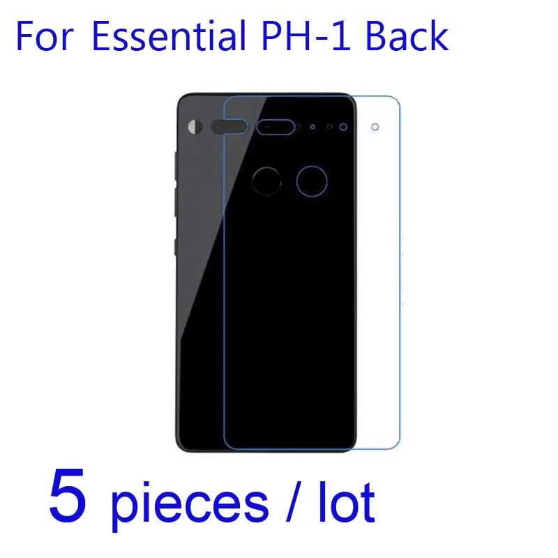 

5pcs/pack Screen Protector Clear/Matte/Nano Anti-Explosion Protective Film for Essential Phone PH-1 Ph1 Front or Back Guard film