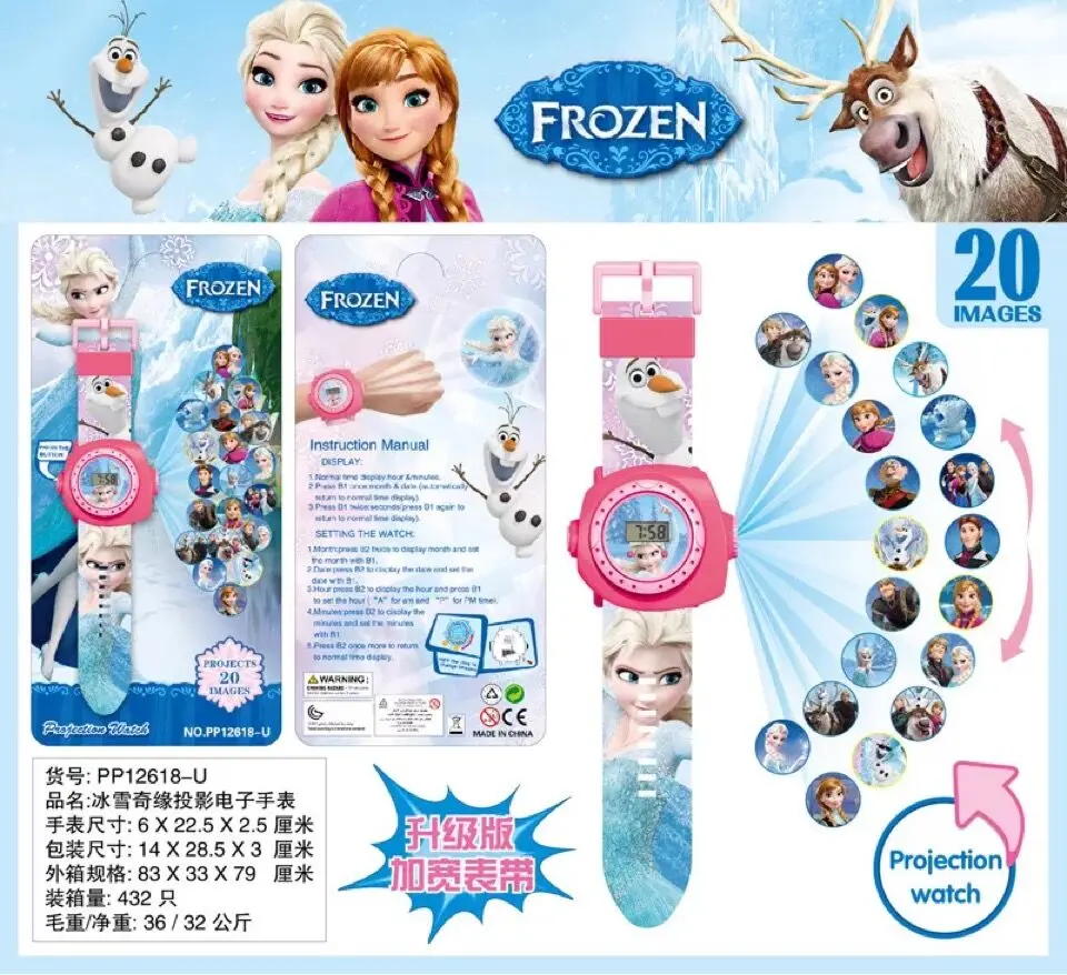 

Children Watch Spiderman Projection Cartoon Pattern Digital Child Watches For Boys Girls LED Display Kids Clock Reloj Relogio